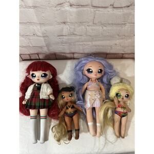 Na Na Na Surprise Doll Lot of 4 na! na! na! 8” 6”